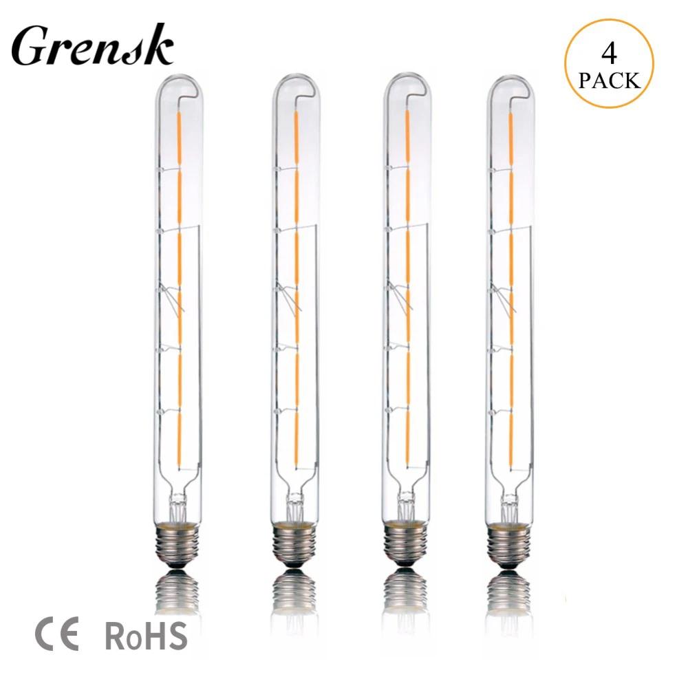 Grensk T30  LED ,  LED ʶƮ ,    Ʃ E27, 2700K, 220V,  Ұ, 6W, 300mm